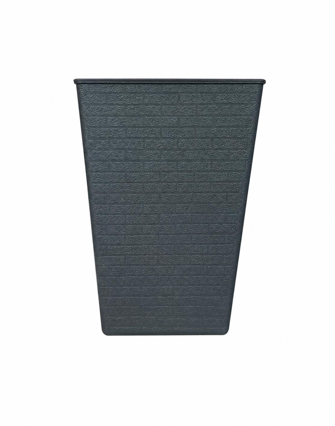 Textured Square Tapered Planter