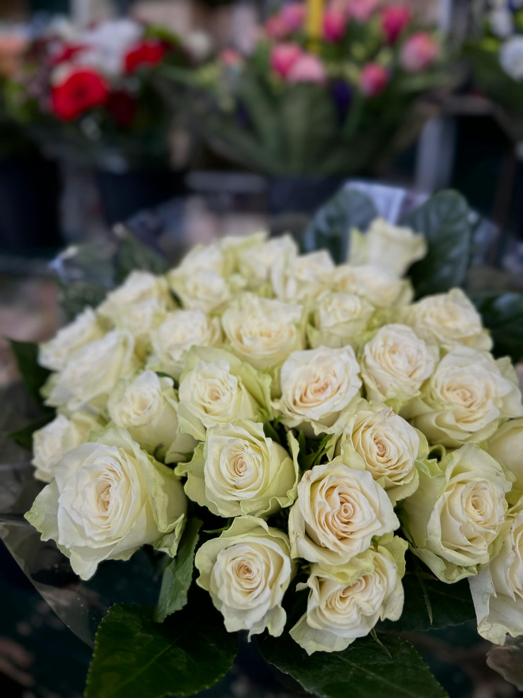 Elegant White Wedding Bouquet